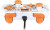 Konix Naruto Wired Switchpc Gamepad White