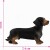 Gravhund Figur - Korthåret - 65441 - Bullyland
