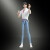 K-Pop Demon Hunters - Jinu Action Dukke - 17 Cm