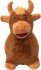 Krea Hop And Bounce Plush Jersey Cow 36-2039