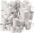 Krus - H 7-10 Cm - Hvid - 48 Stk