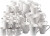 Krus - H 7-10 Cm - Hvid - 48 Stk