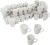 Krus - H 7-10 Cm - Hvid - 48 Stk
