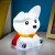 Krypto Squishyglo Silicone Light Rechargeable