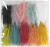 Kunstige Fjer - L 15 Cm - B 8 Cm - Flere Farver - 100 Stk