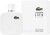 Lacoste - L1212 Blanc Eau De Toilette - 100 Ml