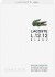 Lacoste - L1212 Blanc Eau De Toilette - 100 Ml