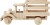 Lastbil - H 11 Cm - L 22 Cm - B 7 5 Cm - 1 Stk
