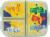 Lego - Ninjago Madkasse Med Tre Rum