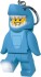 Lego - Ledlite Nøglering Med Led Lys - Haj - 9 Cm