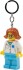 Lego - Ledlite Nøglering Med Led Lys - Kvindelig Læge - 9 Cm