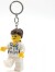Lego - Ledlite Nøglering Med Led Lys - Sygeplejerske - 9 Cm