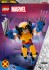 Lego Marvel X-Men - Wolverine Figur - Byg Selv - 76257