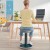 Leitz - Ergo Cozy Active Sit-Stand Balance Chair - Grey