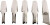 Linoleumssæt - 5 Assorterede