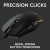 Logitech G203 - Lightsync Gaming Mus - Sort
