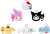Lol - Loves Hello Kitty Reversible Plush - Assorteret