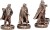 Lord Of The Rings - The Hobbits Of The Shire Figurines