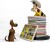Lucky Luke Rantanplan Figurine Pile Of Albums