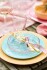 Lyngby Porcelæn - Rhombe Color Frokosttallerken 21 Cm - Aqua