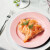 Lyngby Porcelæn - Rhombe Color Frokosttallerken 21 Cm - Rosa