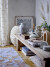 Bloomingville - Lyria Gardin - Natur - Bomuld - 115X215 Cm