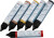 Lysvoks - Standardfarver - 6X28 Ml