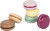 Small Foot - Macaroons Kage-Legemad Sæt I Træ - Fresh - 6 Stk