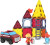 Magna-Tiles Brand Og Redningsstation Legesæt - 27 Dele