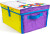 Magna-Tiles - 2-I-1 Legemåtte Og Opbevaringskasse