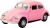 Magni - Vw Folkevogn Bil Med Pull-Back - Assorteret - 1 Stk