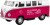 Magni - Vw Folkevogn Bus Med Pull-Back - Assorteret - 1 Stk