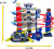 Majorette Super Chase Center Med 5 Biler