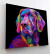 Mal Efter Tal - Lærred - Hund - 40X30 Cm