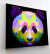 Mal Efter Tal - Lærred - Panda - 40X30 Cm