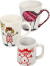 Mal Hvide Krus - H 7-10 Cm - Hvid