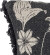 Bloomingville - Mali Pude - Sort - Genanvendt Bomuld - 50X50 Cm