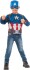 Captain America Kostume Til Børn - Marvel - 8-10 År