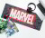 Marvel Desk Mat - Skrivebordsmåtte - Grå Rød - 30 X 80 Cm