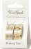 Masking Tape - Ranke Og Prikker - Folie - B 15 Mm - Guld - 2X4 M