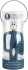 Matchstick Monkey - Teething Toy And Gel Applicator - Airforce Blå
