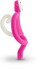 Matchstick Monkey - Teething Toy And Gel Applicator - Pink