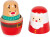 Babushka Dukker - Legetøj Til Børn - Jul - 4 Stk - Træ - Small Foot