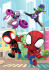 Marvel Puslespil - Spidey - Maxi Super Color - Clementoni - 60 Brikker