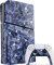 Maxx Tech Ps5 Slim Faceplates Controller Faceplates - Blue Wave Camo