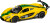 Mclaren P1 Gtr 1 24 Die-Cast Yellow - Tec-Toy