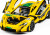 Mclaren P1 Gtr 1 24 Die-Cast Yellow - Tec-Toy