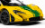 Mclaren P1 Gtr 1 24 Die-Cast Yellow - Tec-Toy