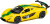 Mclaren P1 Gtr 1 43 Die-Cast Yellow - Tec-Toy