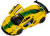 Mclaren P1 Gtr 1 43 Die-Cast Yellow - Tec-Toy